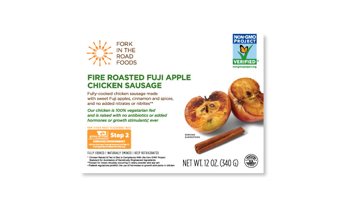 Fire Roasted Fuji Apple Chicken Sausage